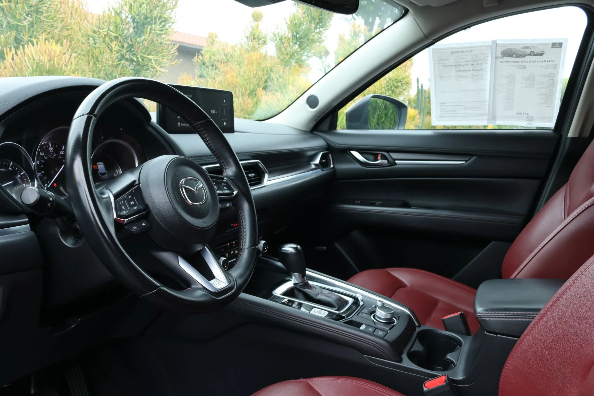 Used 2024 Gray Mazda 2.5 S Carbon Edition image 6