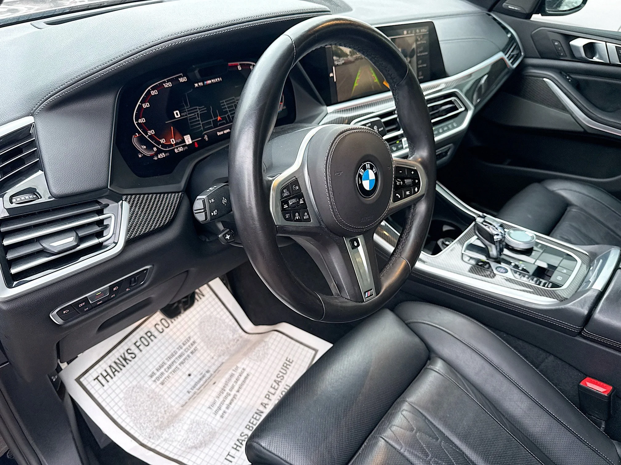 Used 2021 Carbon Black Metallic BMW M50i image 27