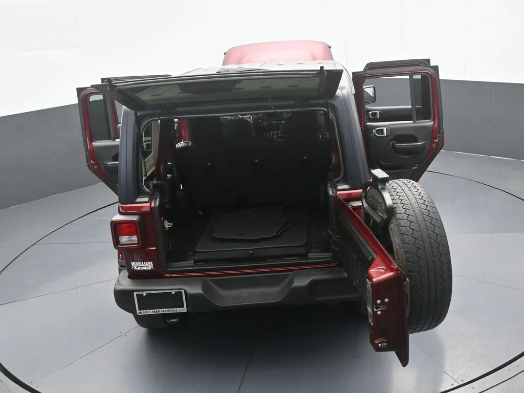 Used 2021 Snazzberry Pearlcoat Jeep Unlimited Sport S image 66