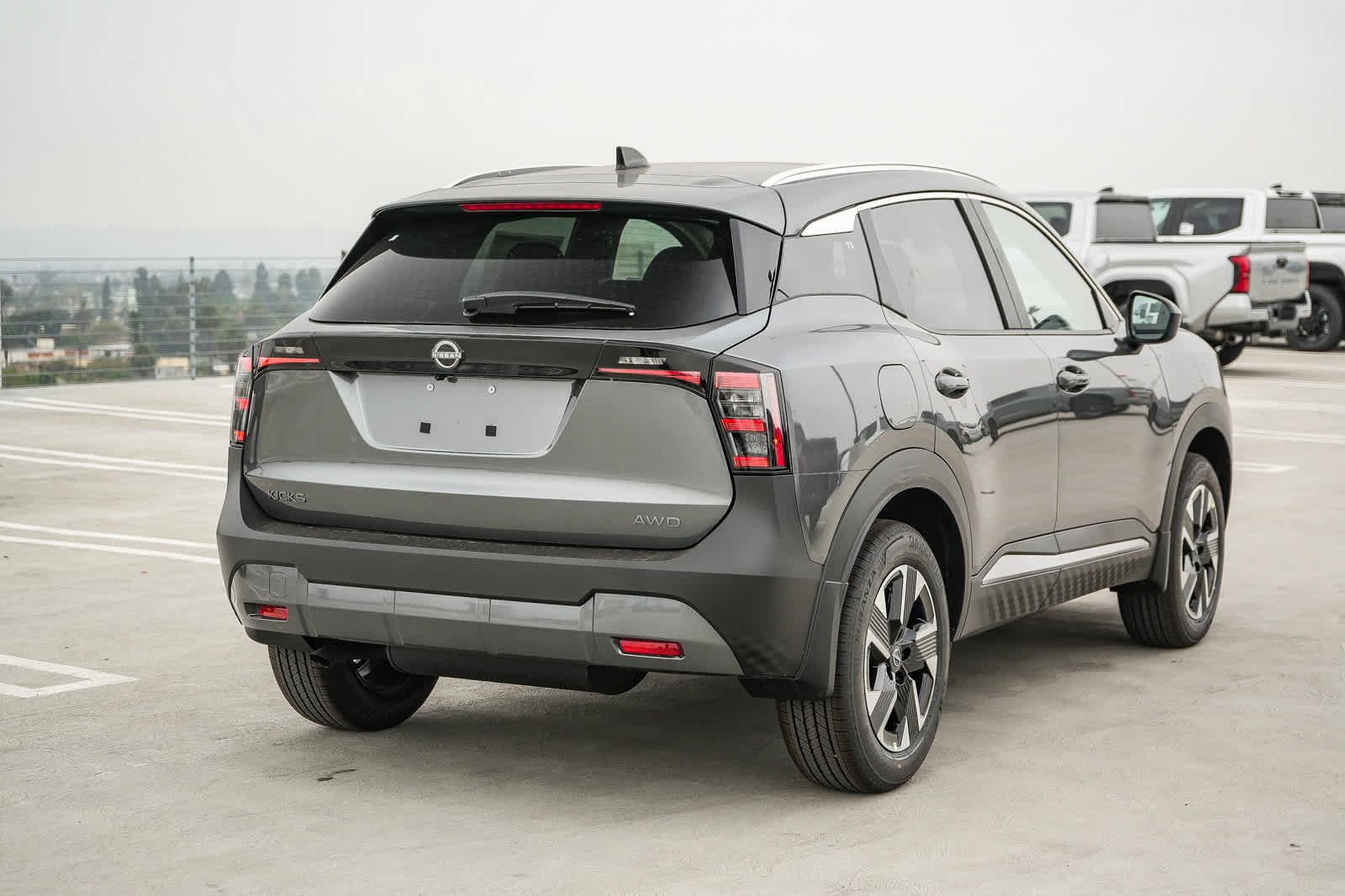 New 2027 Gun Metallic Nissan SV image 6