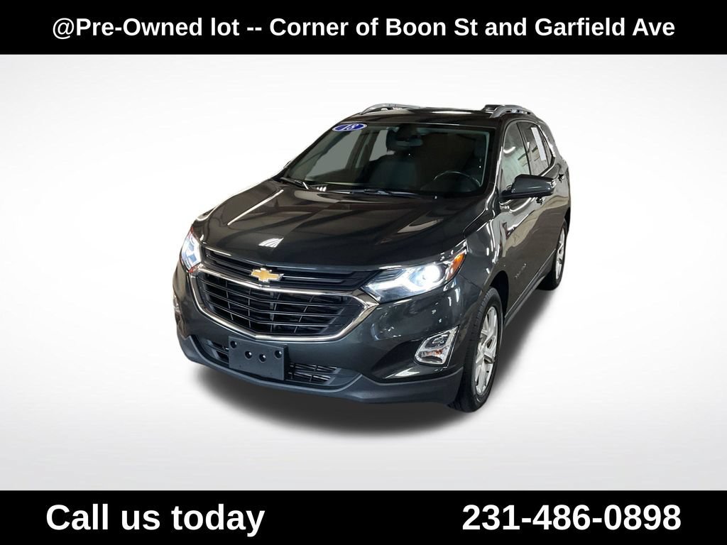 Used 2018 NIGHTFALL GRAY METALLIC Chevrolet LT image 1