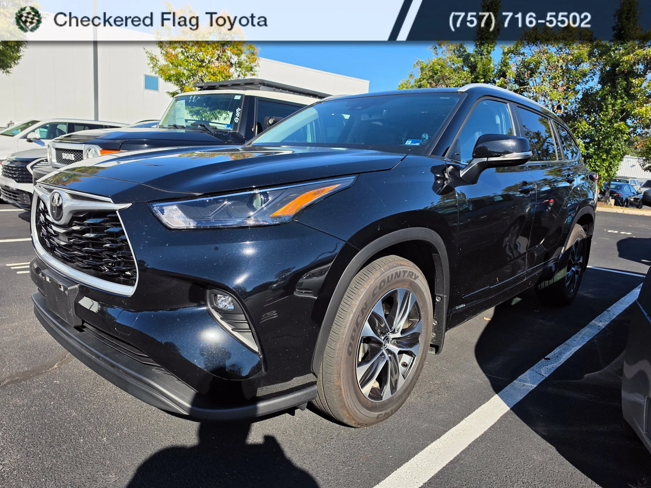 Certified Used 2026 Midnight Black Metallic Toyota XLE image 1