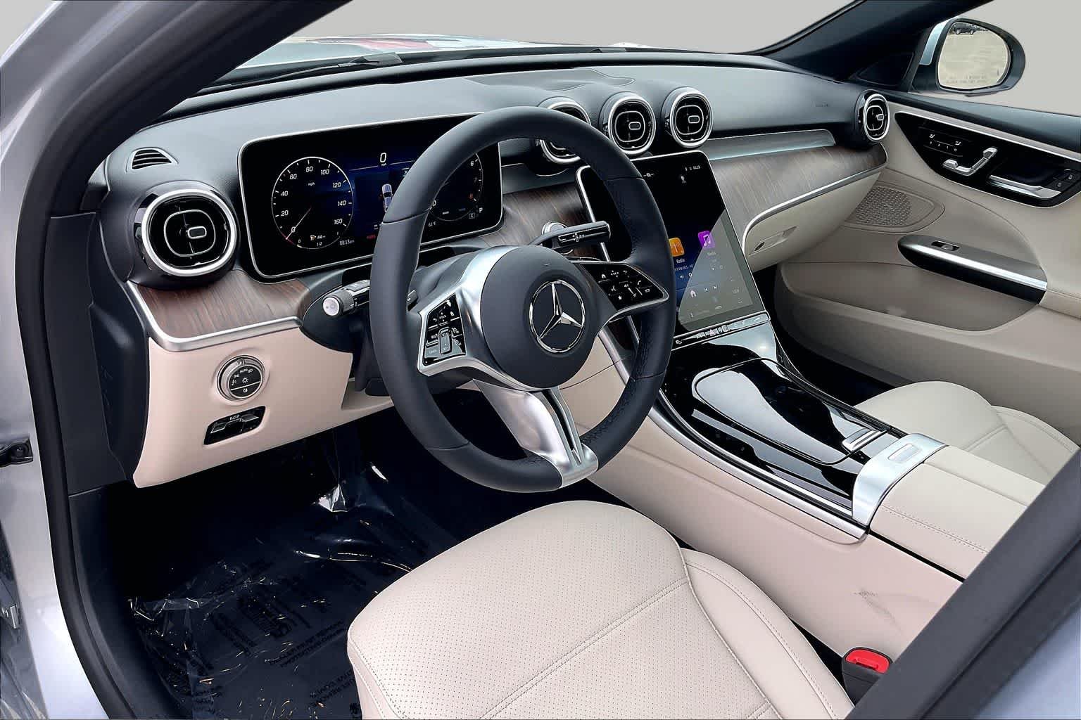 New 2026 Cirrus Silver Metallic Mercedes-Benz C 300 image 9