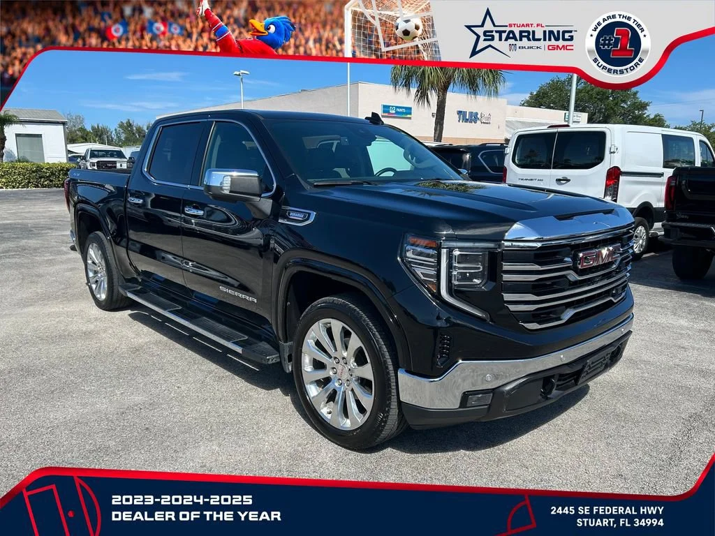 Used 2023 Onyx Black GMC SLT image 3