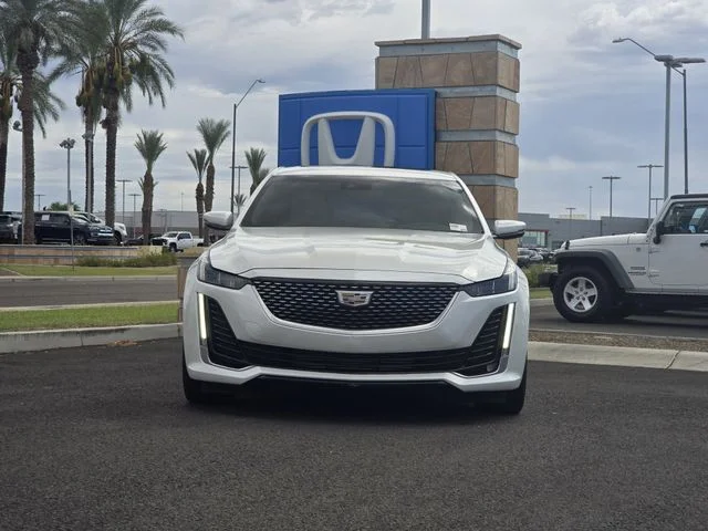Used 2020 Crystal White Tricoat Cadillac Luxury image 4