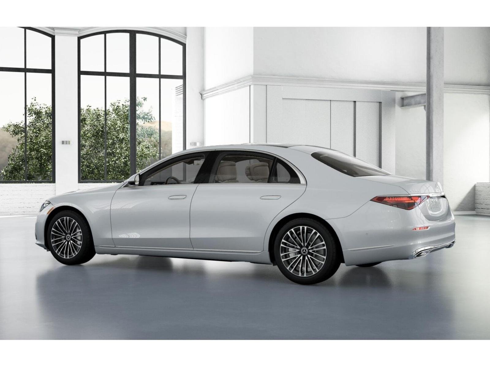 New 2026 MANUFAKTUR Moonlight White Metallic Mercedes-Benz S 580 image 30