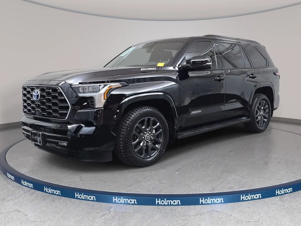Used 2023 Black Toyota Platinum image 1