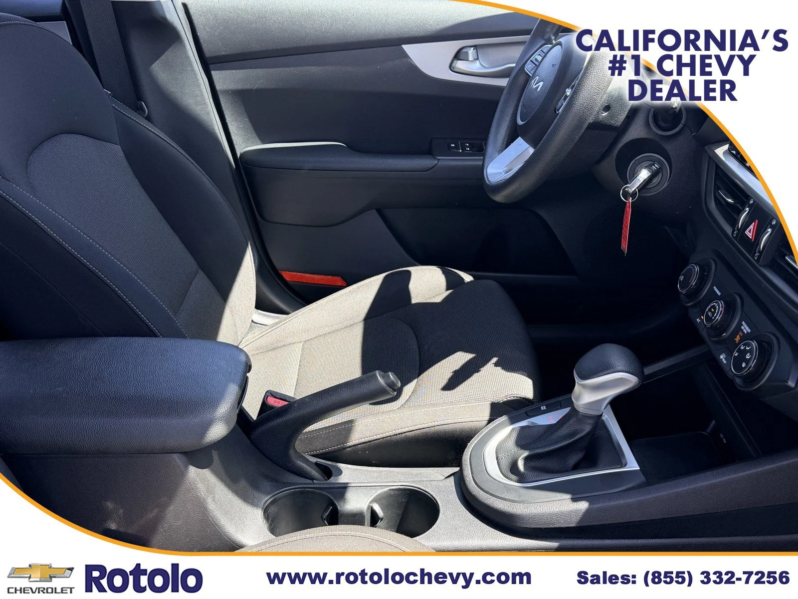 Used 2023 Aurora Black Kia LXS image 8