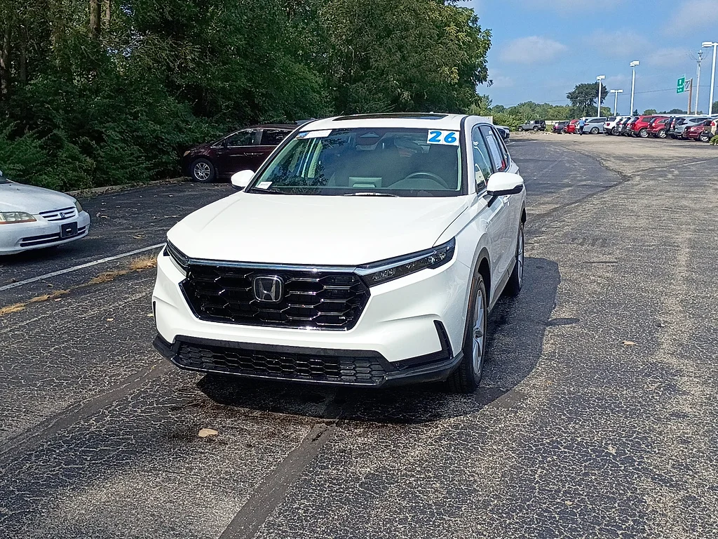 Certified Used 2026 PLATINUM WHITE Honda EX image 7