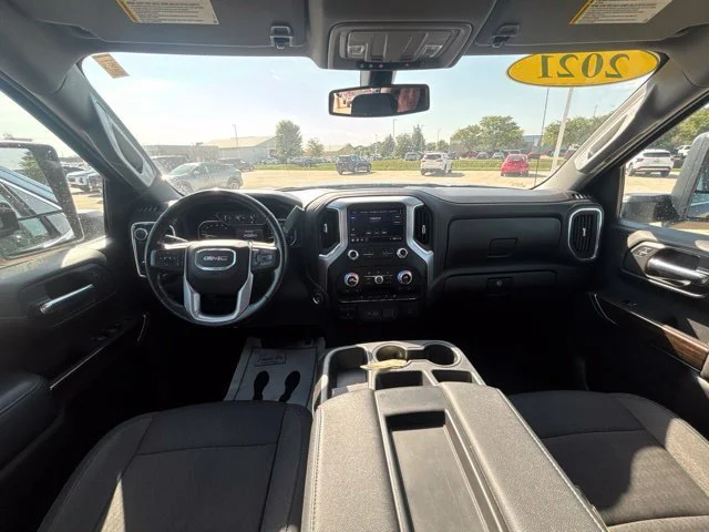 Used 2021 Pacific Blue Metallic GMC SLE image 23