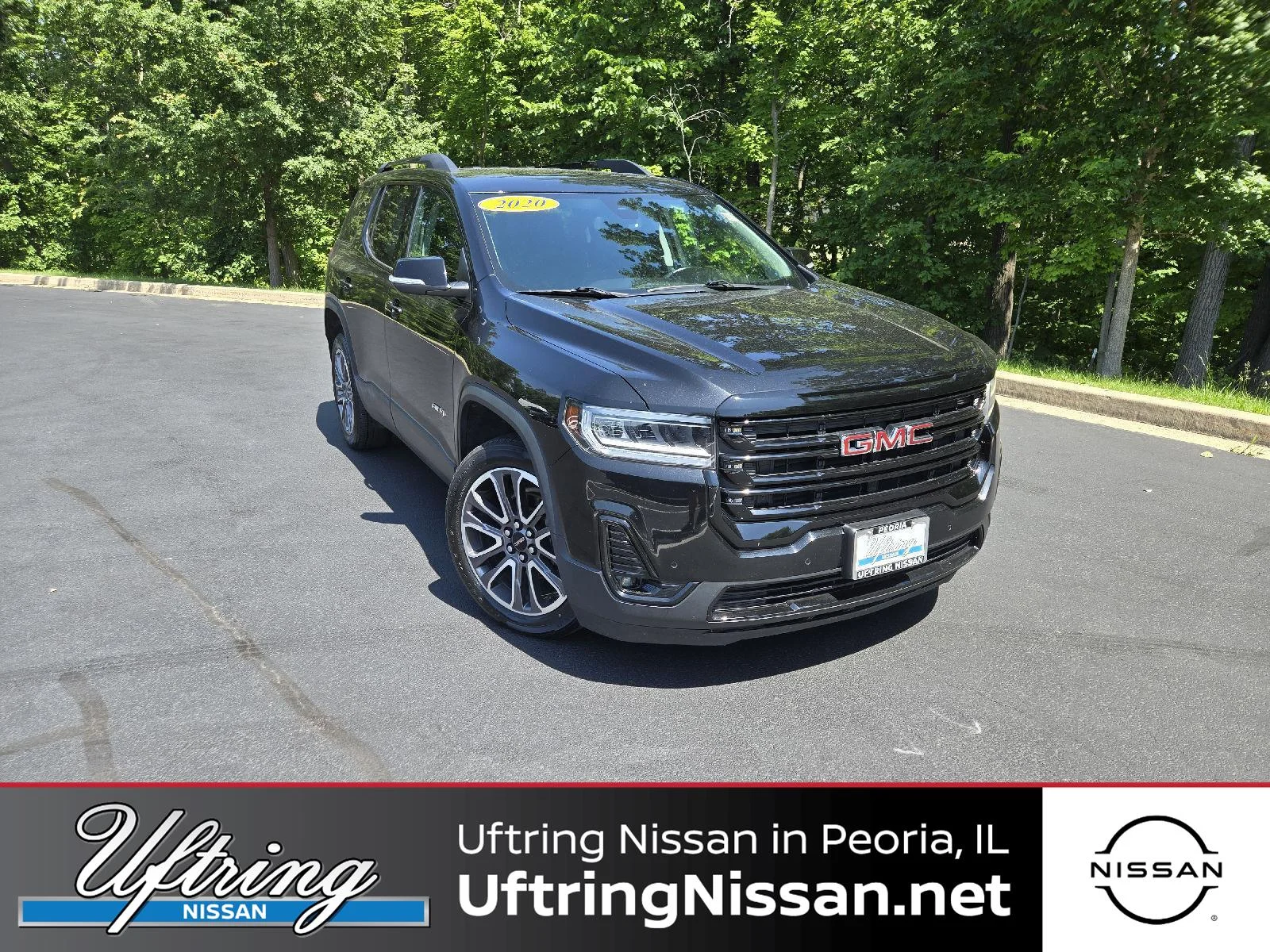 Used 2020 Ebony Twilight Metallic GMC AT4 image 1