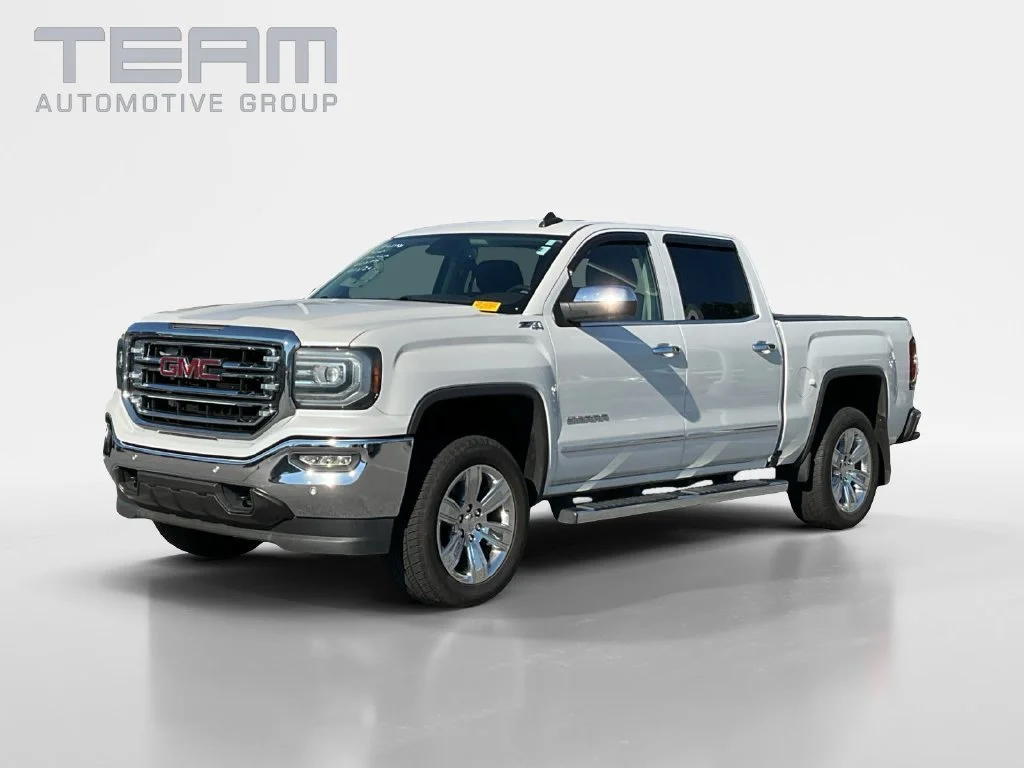 Used 2016 WHITE FROST TRICOAT GMC SLT image 3