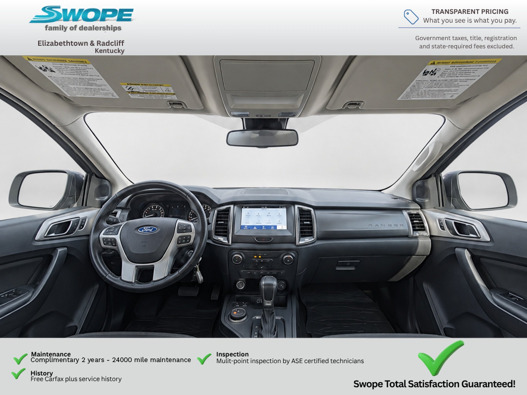 Used 2021 Carbonized Gray Metallic Ford XLT image 20