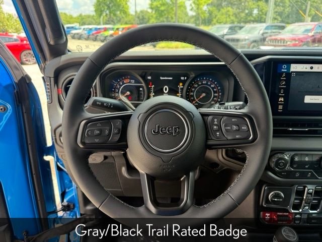 New 2026 Hydro Blue Pearl-Coat Exterior Paint Jeep Rubicon image 15
