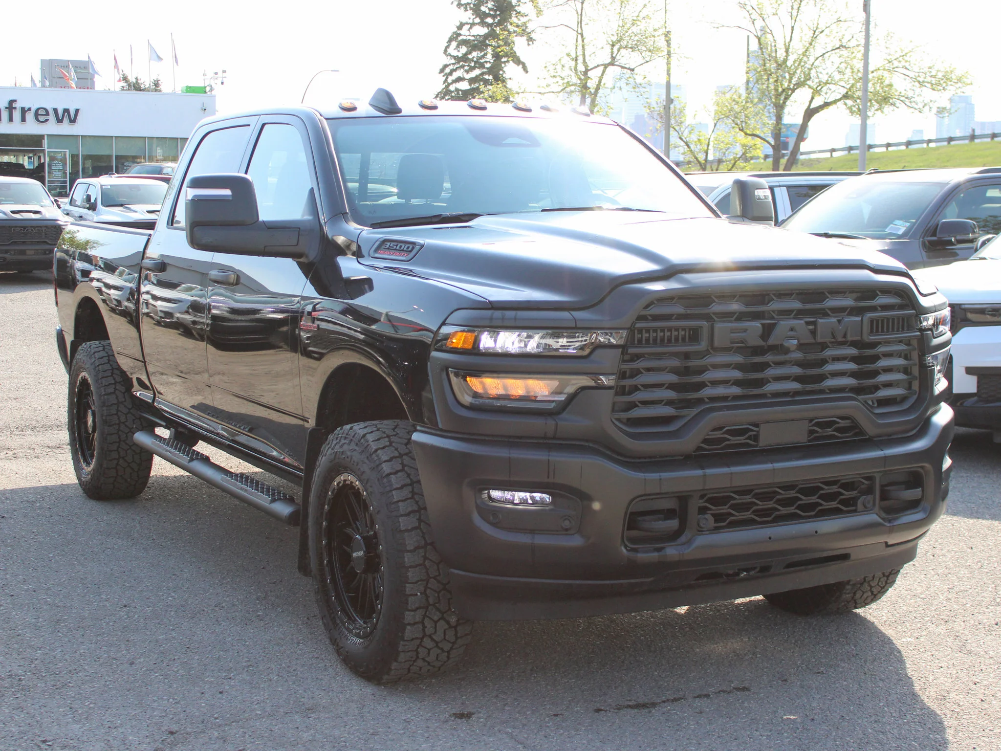 New 2026 Black RAM Tradesman*, 35 Inch Tires, Mayhem Vector Wheels image 7