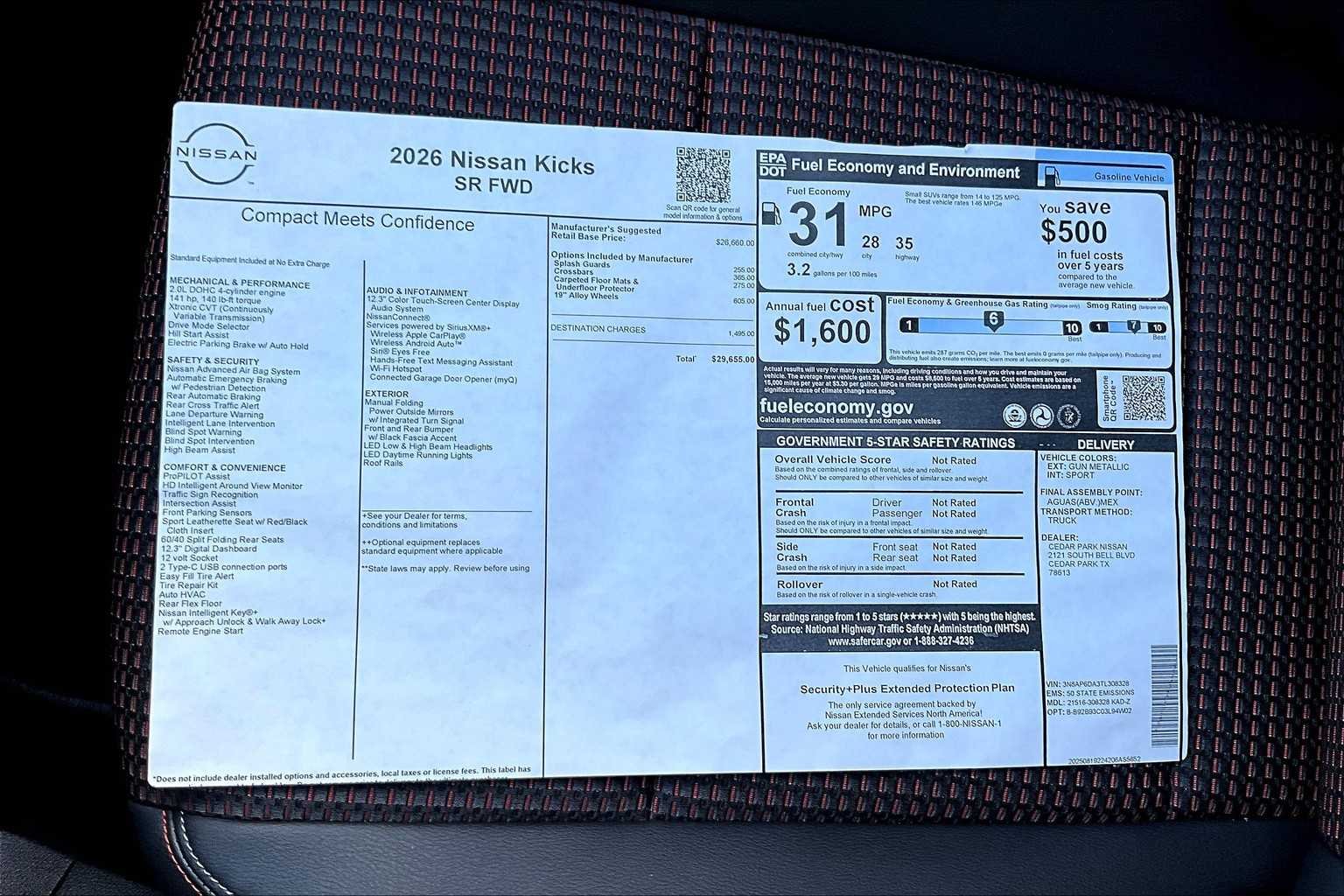 2026 Nissan KICKS SR - Photo 21