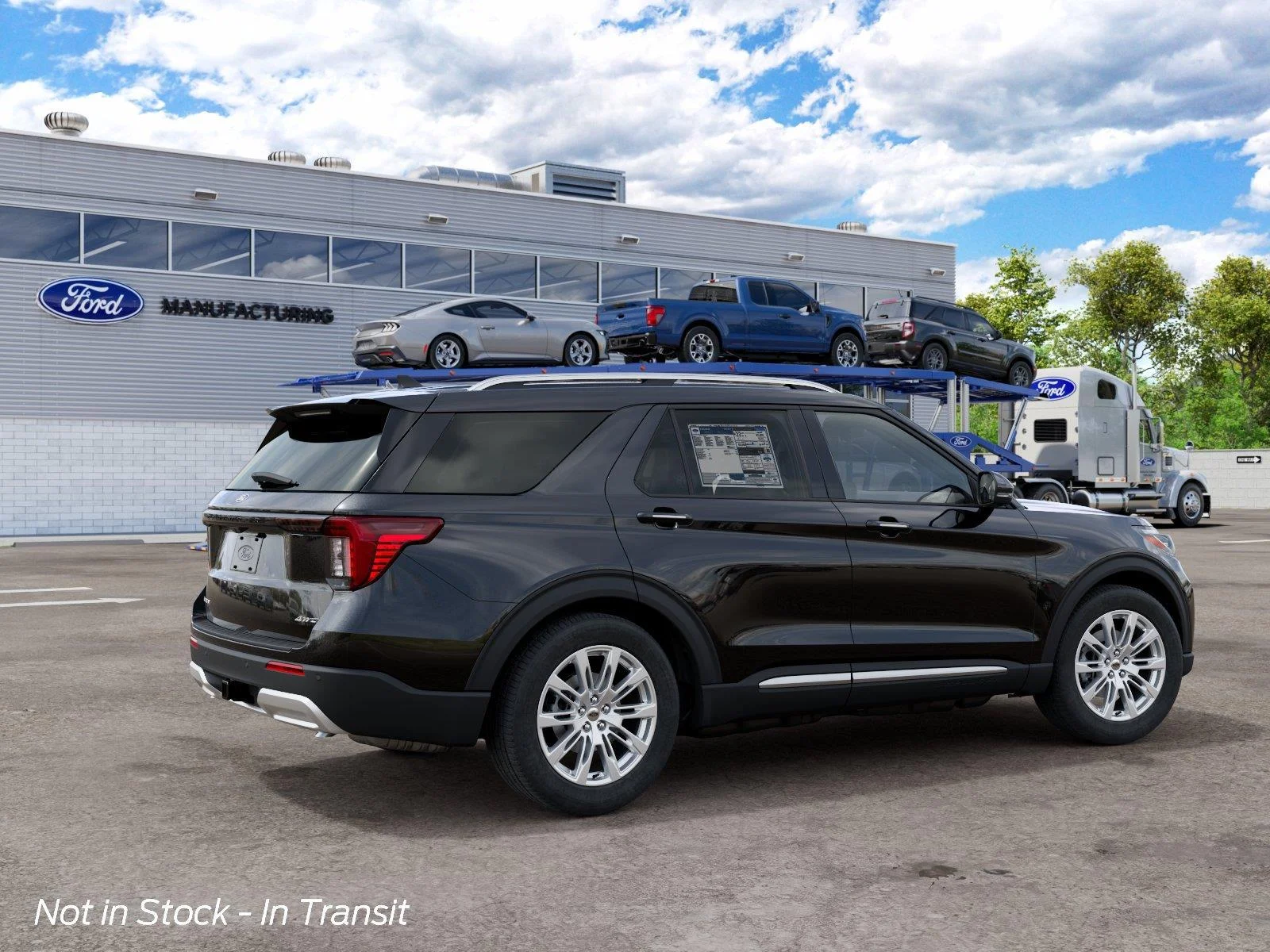New 2027 Agate Black Metallic Ford Platinum™ image 6