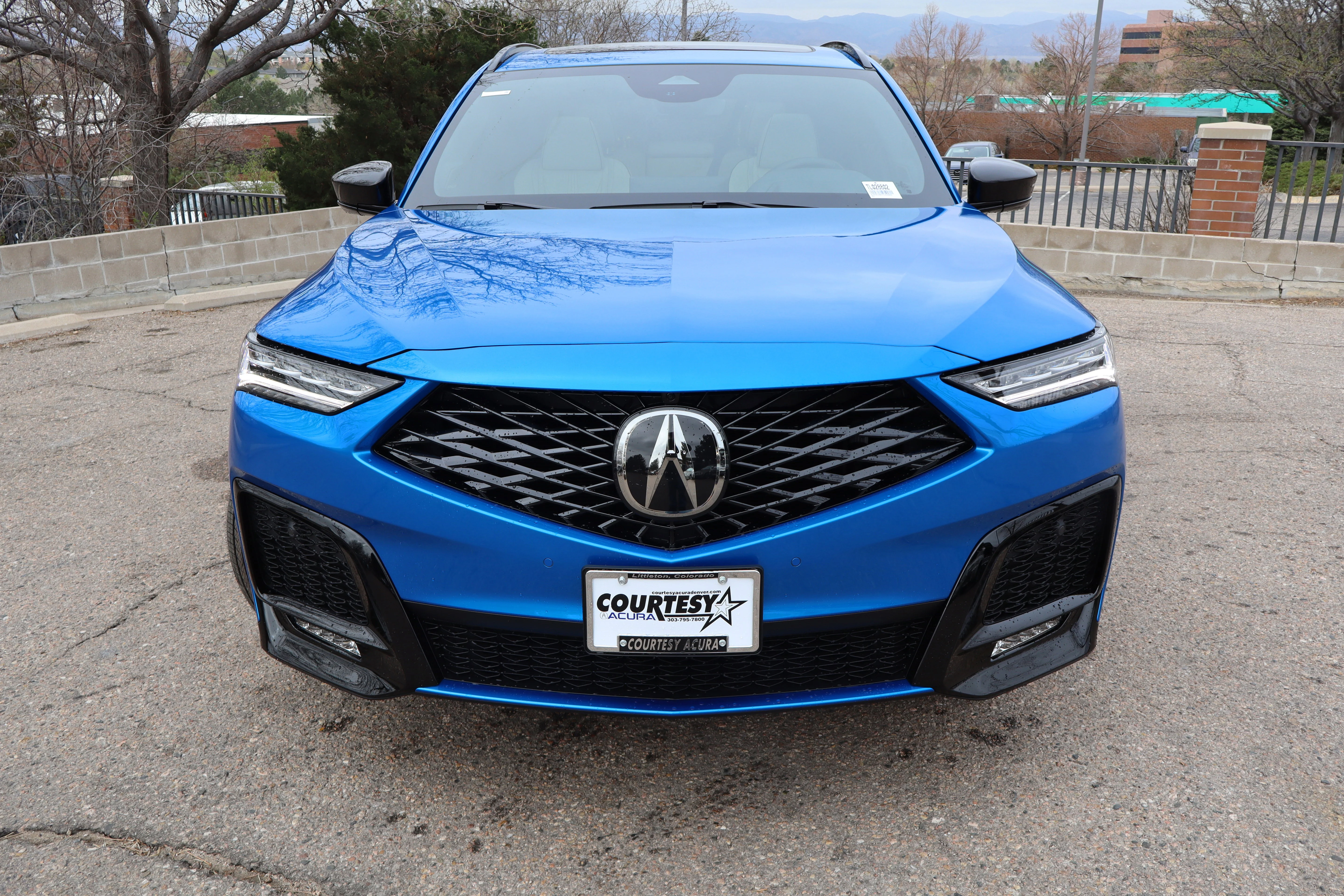 New 2026 Double Apex Blue Pearl Acura w/A-Spec Advance Package image 2