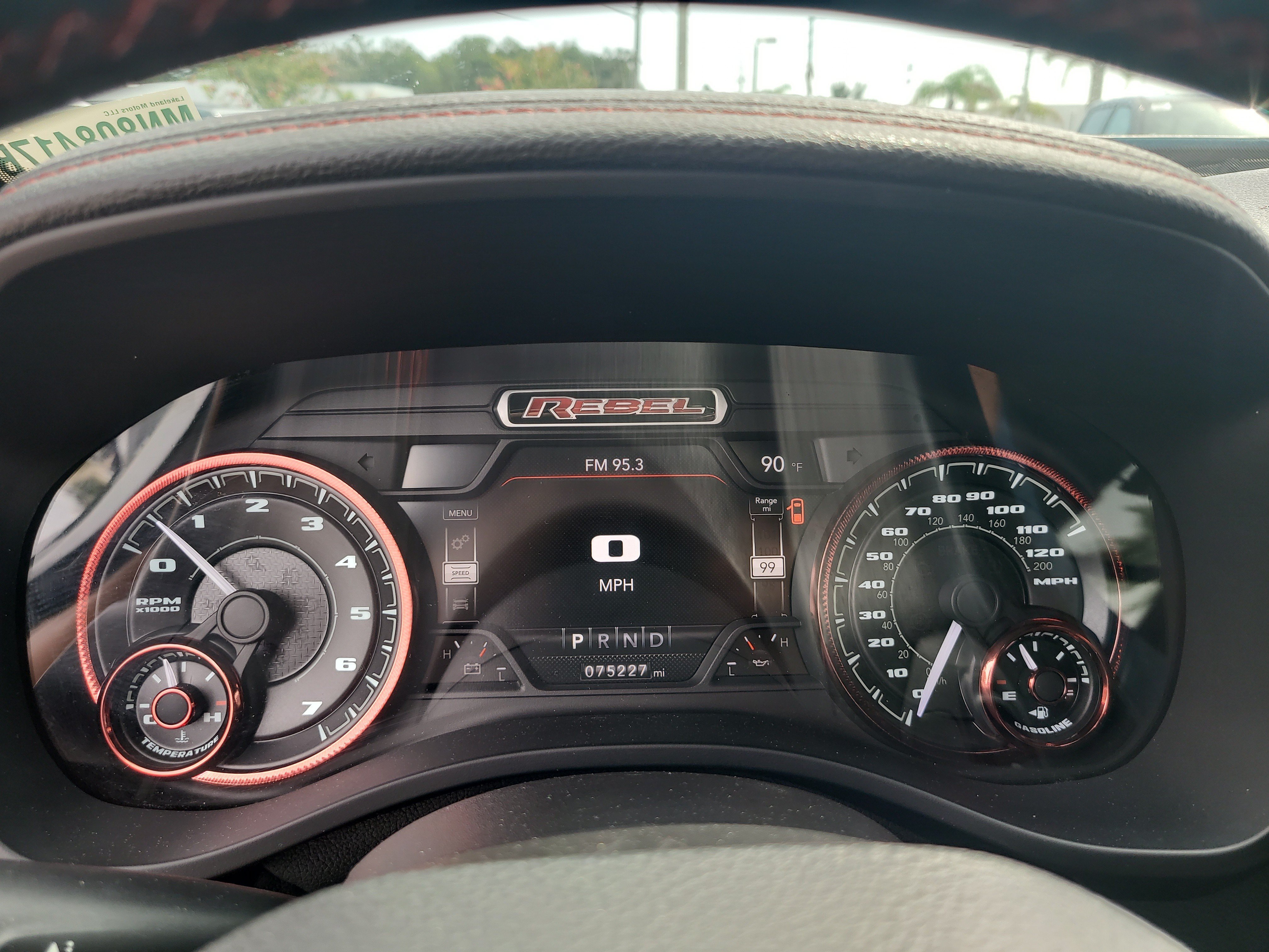 Used 2021 Bright White Clearcoat Ram Rebel image 29