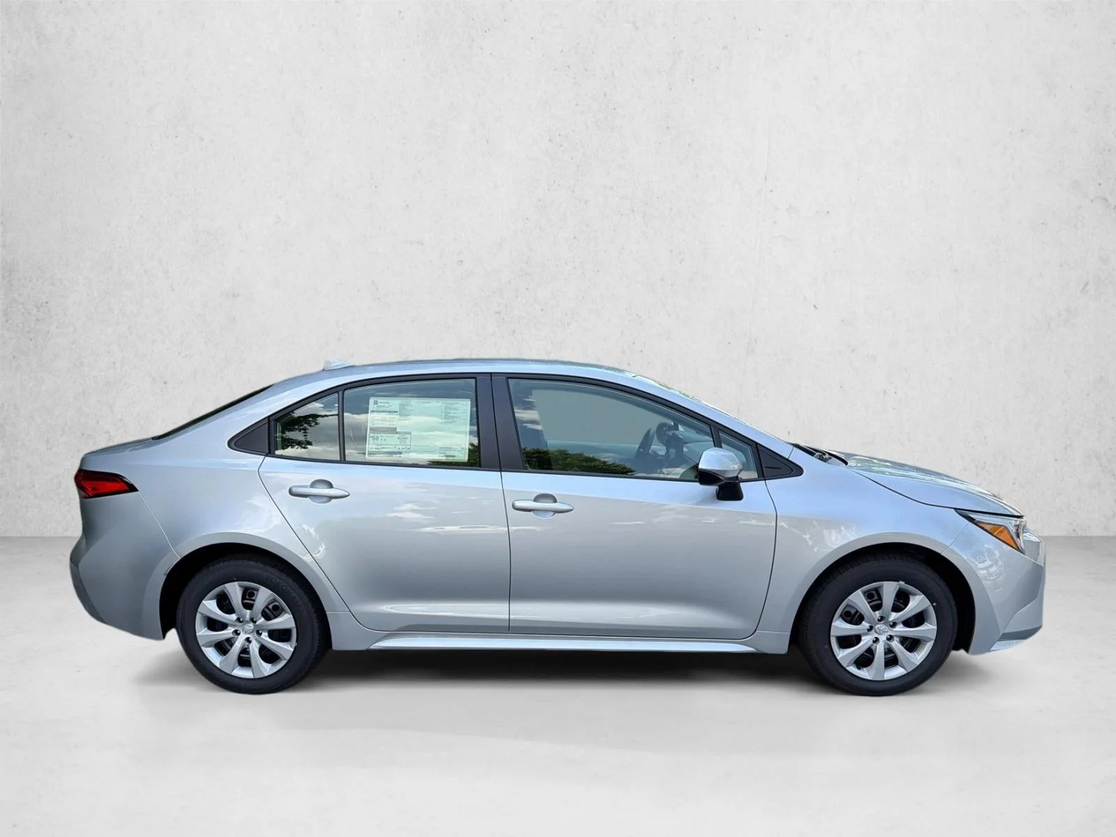 New 2026 Classic Silver Metallic Toyota Hybrid LE image 3