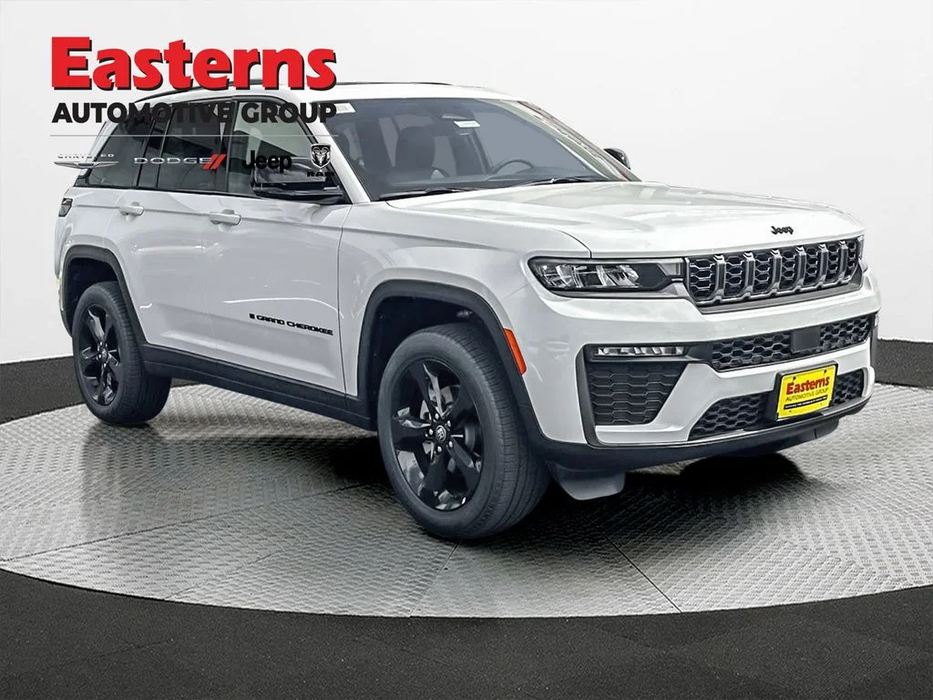 New 2027 Bright White Clearcoat Jeep Limited image 3
