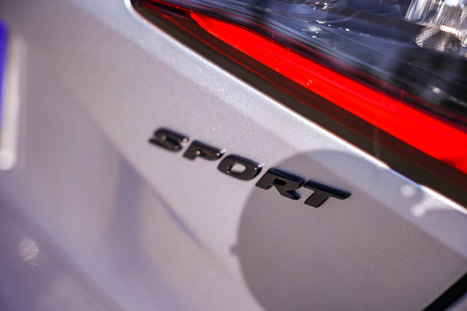 New 2026 Solar Silver Metallic Honda Sport CVT image 9