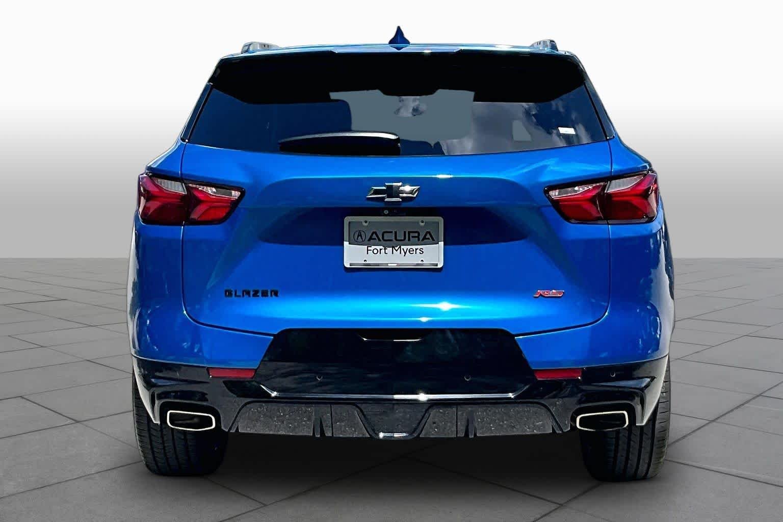 Used 2021 Bright Blue Metallic Chevrolet RS image 5