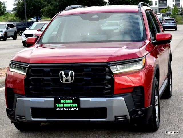 New 2026 Radiant Red Honda 2WD EX-L image 1