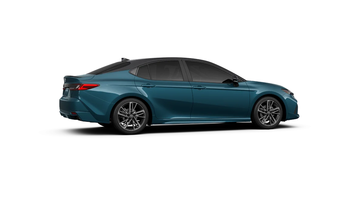 New 2027 Ocean Gem with Midnight Black Metallic roof Toyota XSE image 11