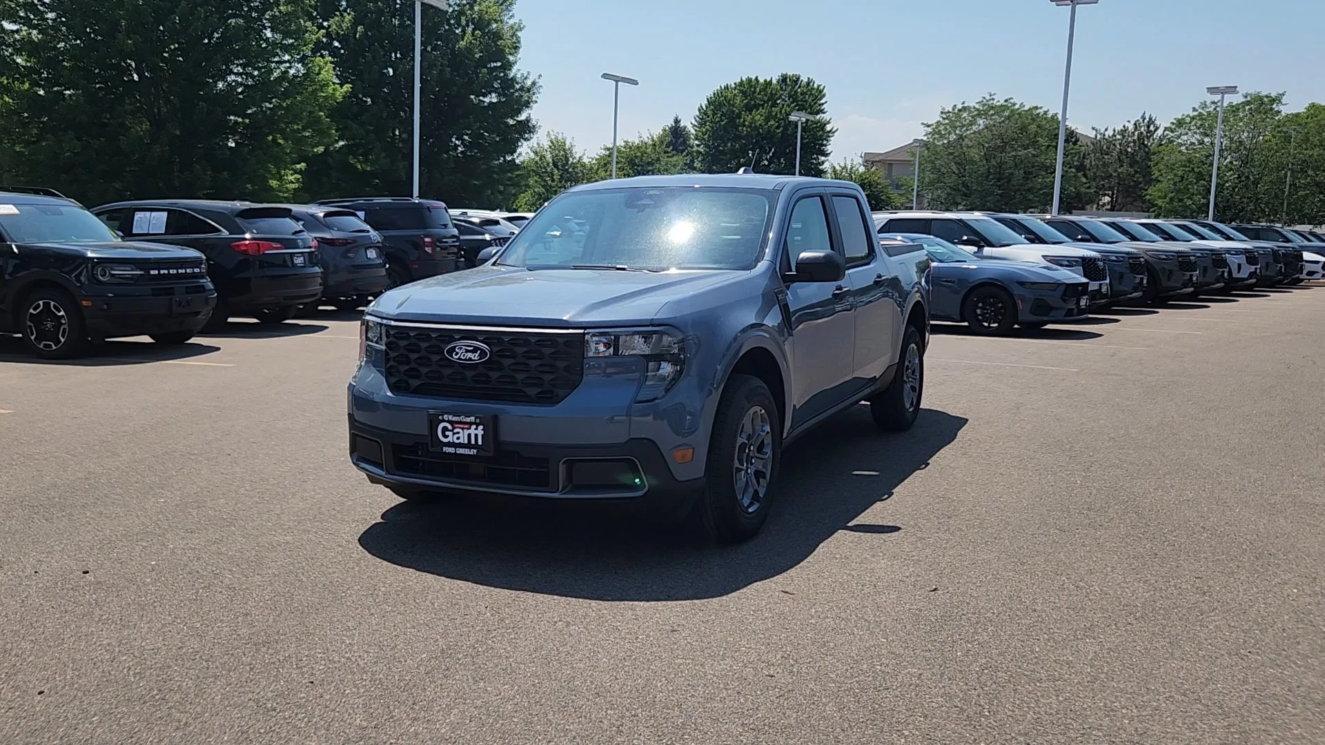 New 2026 Azure Gray Metallic Tri-Coat Ford XLT image 2
