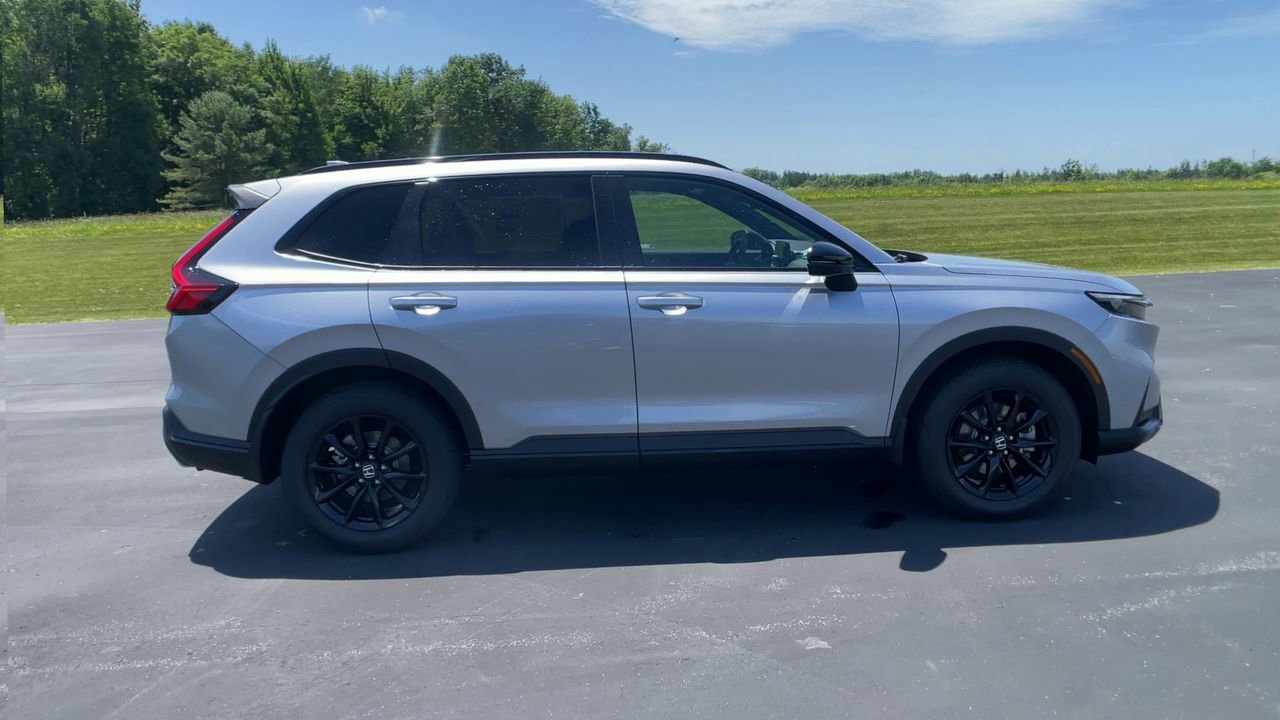 New 2026 Solar Silver Metallic Honda AWD Sport-L Hybrid image 9