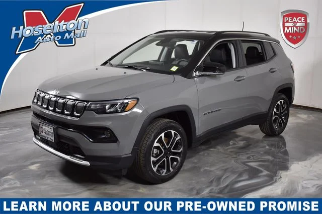 Used 2022 Gray Jeep Limited image 1