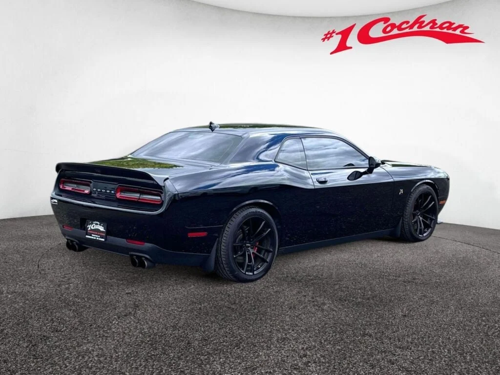 Certified Used 2021 Pitch Black Clearcoat Dodge R/T Scat Pack image 7