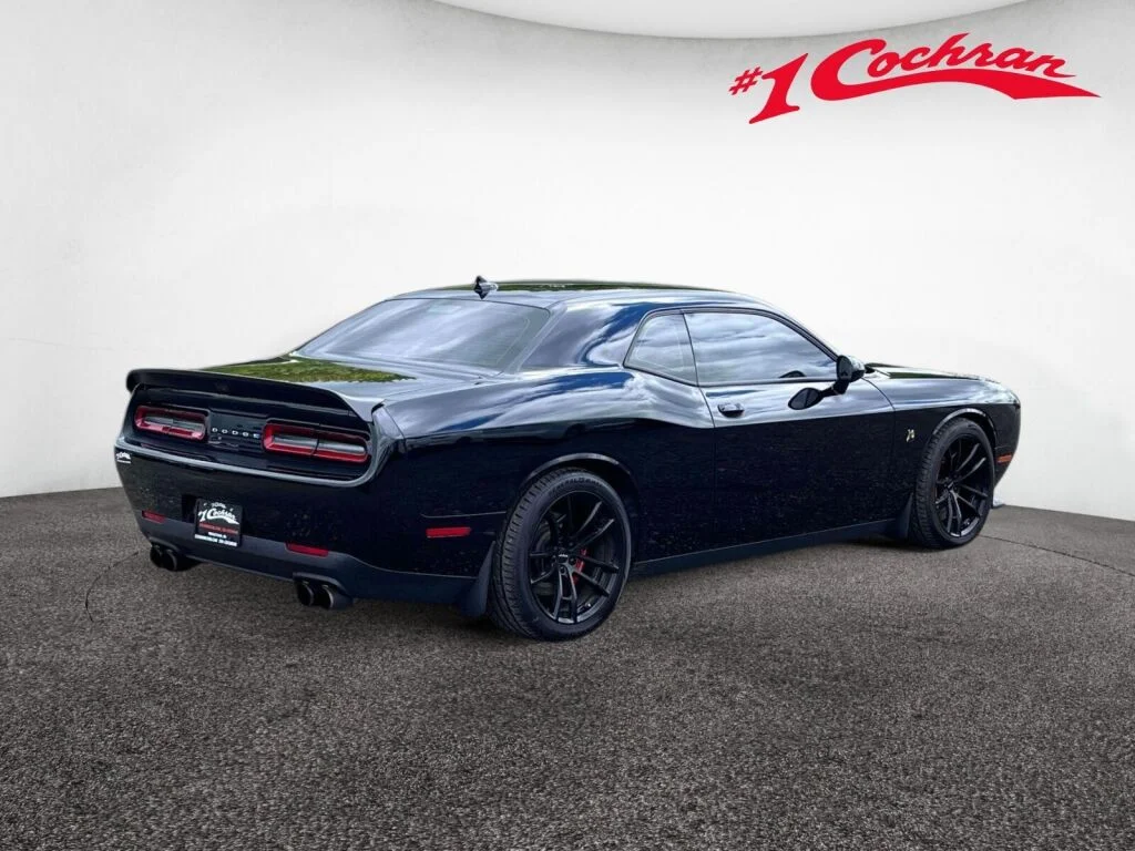 Used 2021 Pitch Black Clearcoat Dodge R/T Scat Pack image 7
