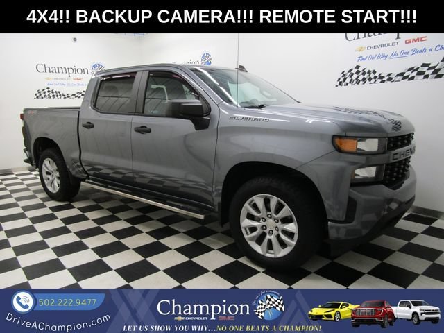 Gray (SATIN STEEL METALLIC) 2019 Chevrolet Silverado 1500 Pickup Truck Four-Wheel Drive