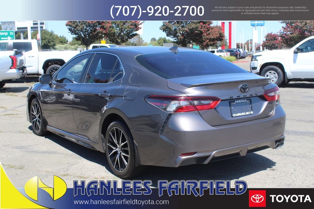 Certified Used 2022 Gray Toyota SE image 9