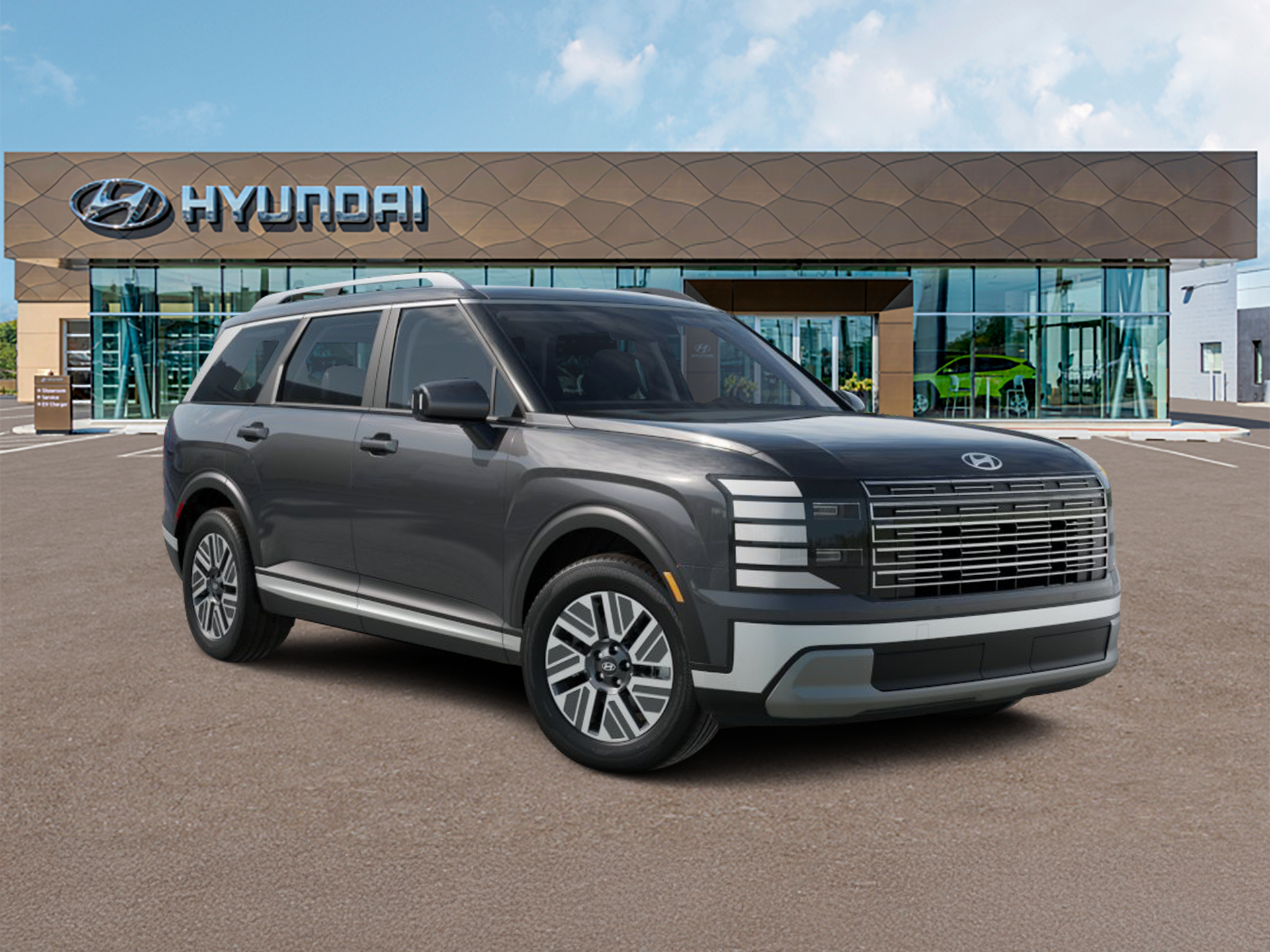 New 2026 Gray Hyundai SEL 7P image 7