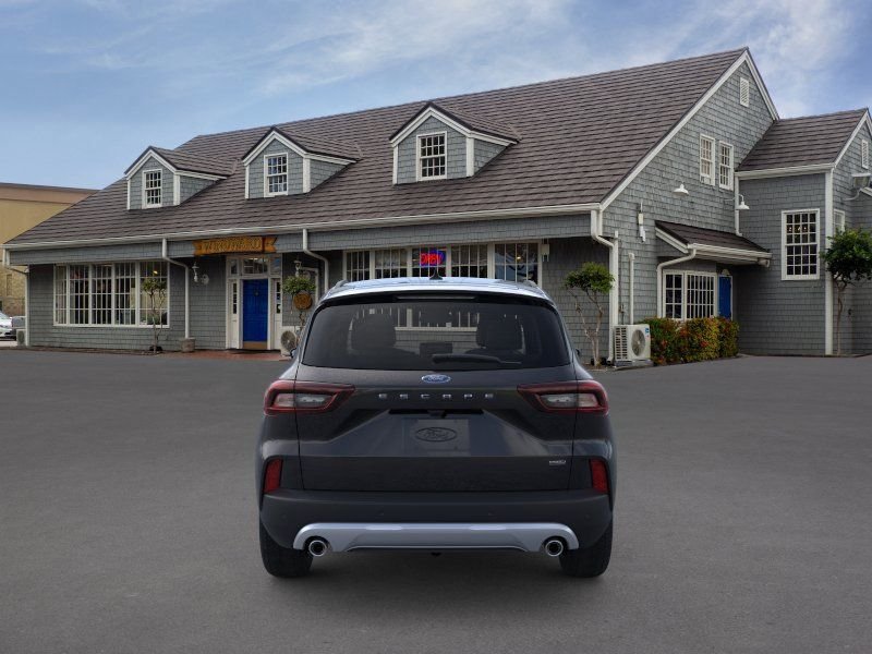 New 2025 Agate Black Metallic Ford Base image 5