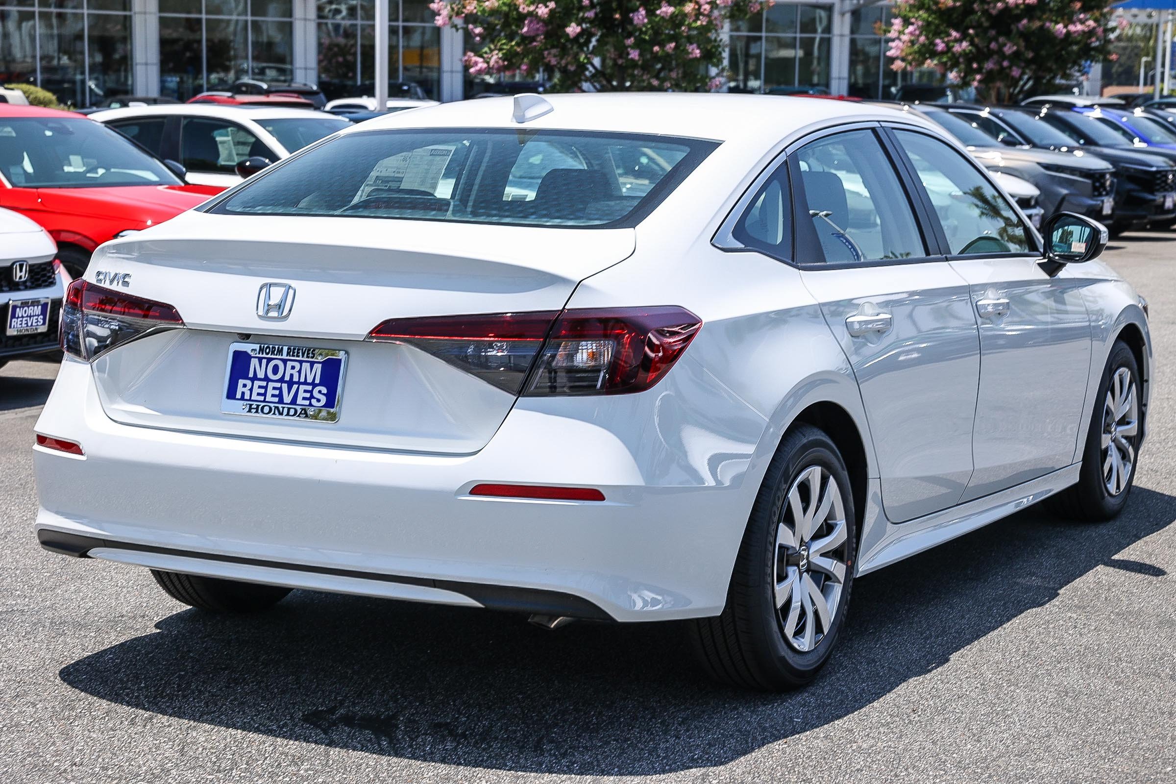 New 2026 Platinum White Pearl Honda LX CVT image 6