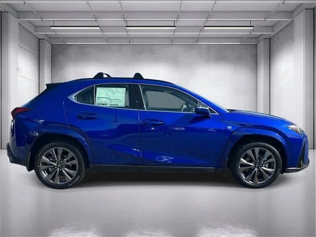 New 2026 Ultrasonic Blue Mica 2.0 with Obsidian roof Lexus F SPORT DESIGN image 9