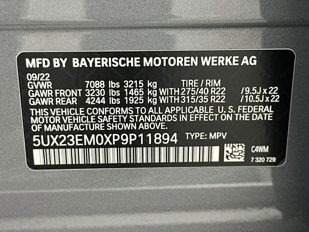 Used 2023 Skyscraper Grey Metallic BMW xDrive40i image 34