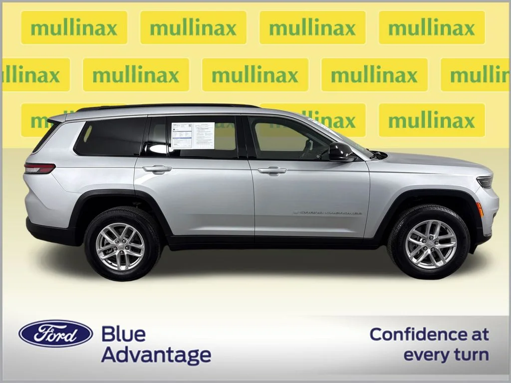 Certified Used 2025 Silver Jeep Laredo image 2