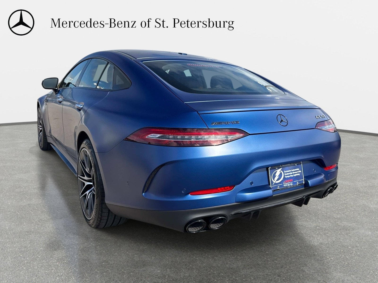 New 2026 Blue Mercedes-Benz 53 4-Door Coupe image 8