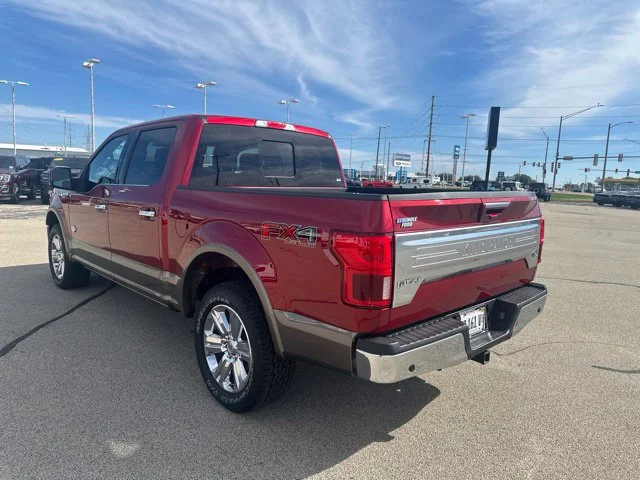 Used 2018 Red Ford King Ranch image 3