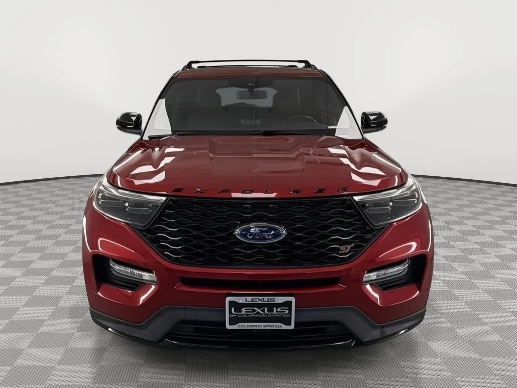 Used 2020 Rapid Red Metallic Tinted Clearcoat Ford ST image 2