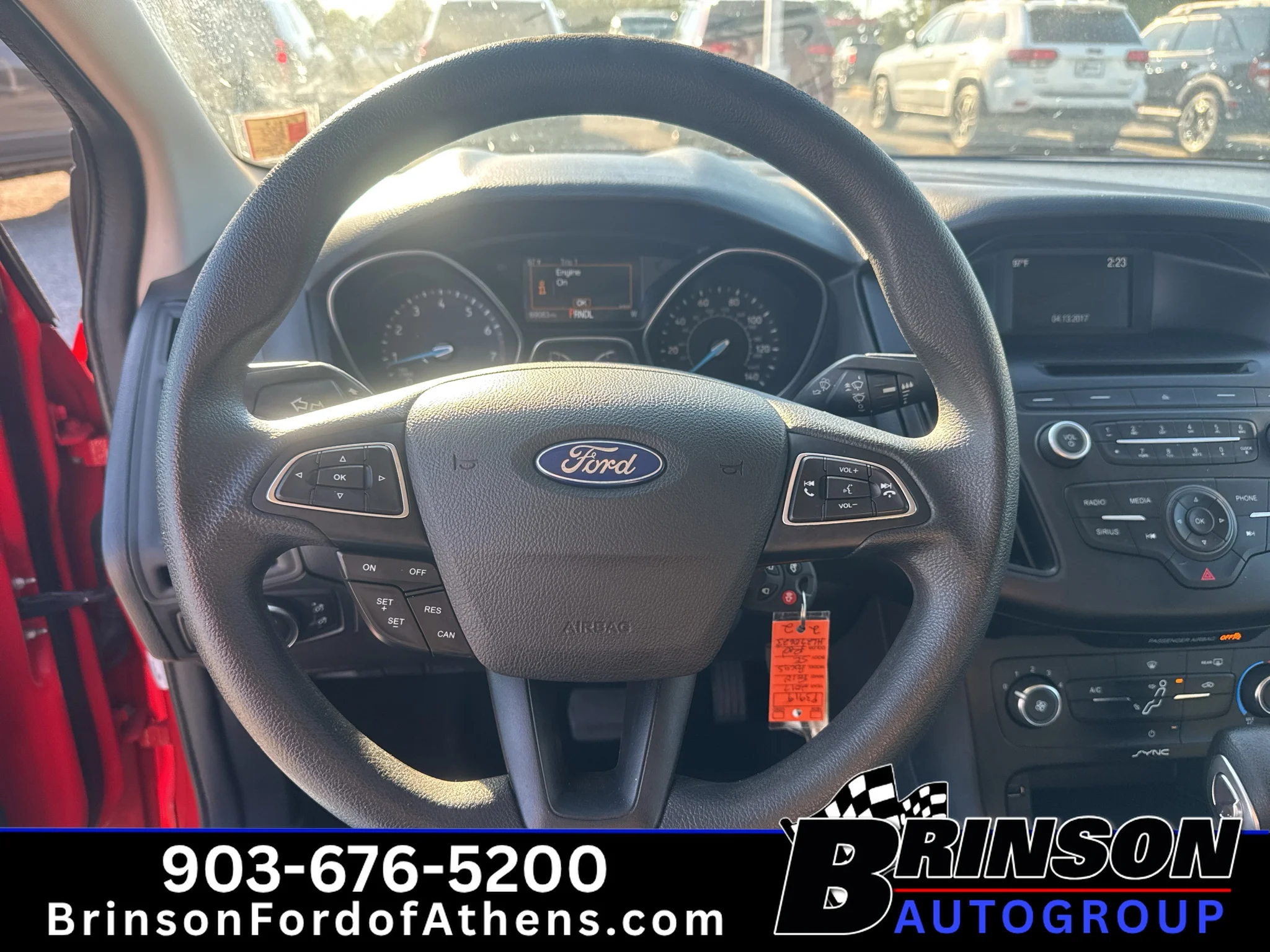 Used 2017 Race Red Ford SE image 23