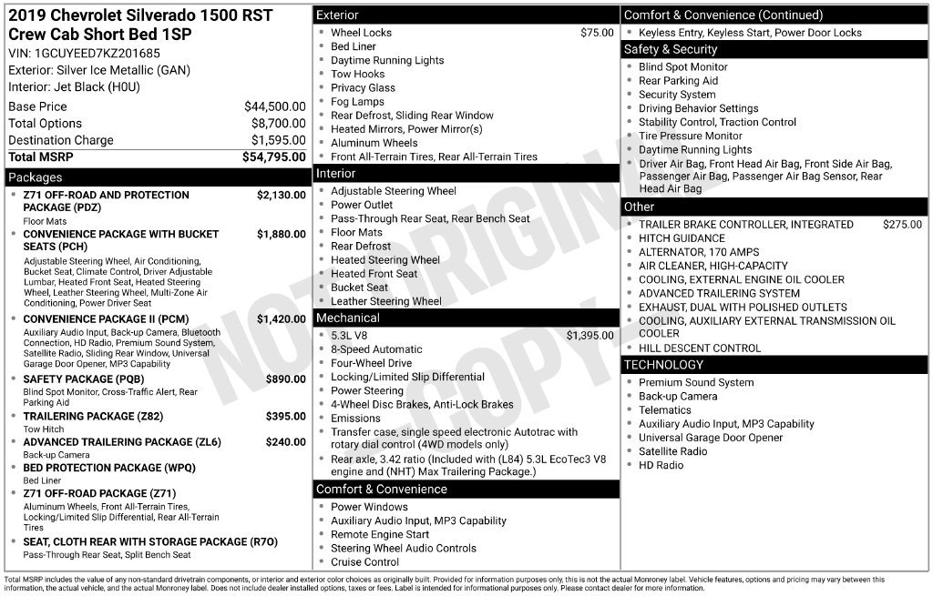 Used 2019 Silver Chevrolet RST image 31