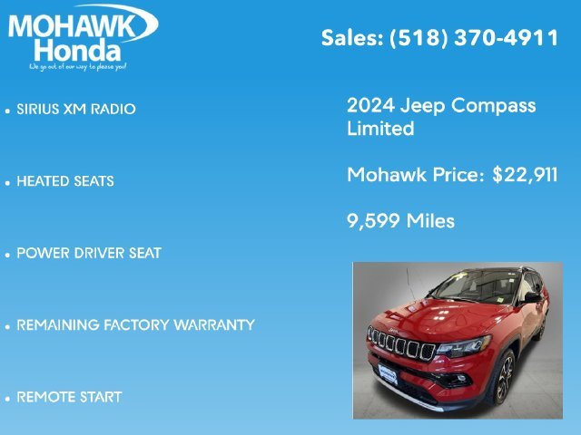 Used 2024 Red Hot Pearlcoat Jeep Limited image 14