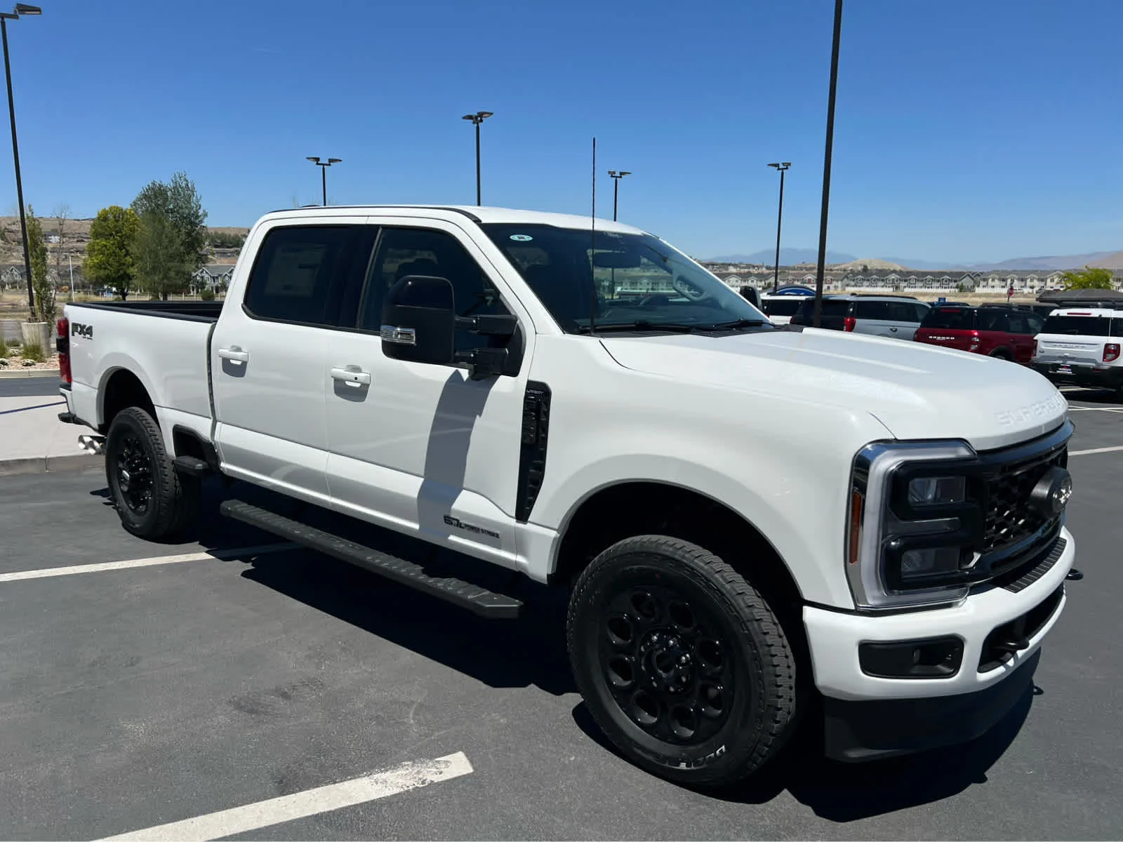 New 2026 Star White Metallic Tri-Coat Ford F-350® Lariat® image 5