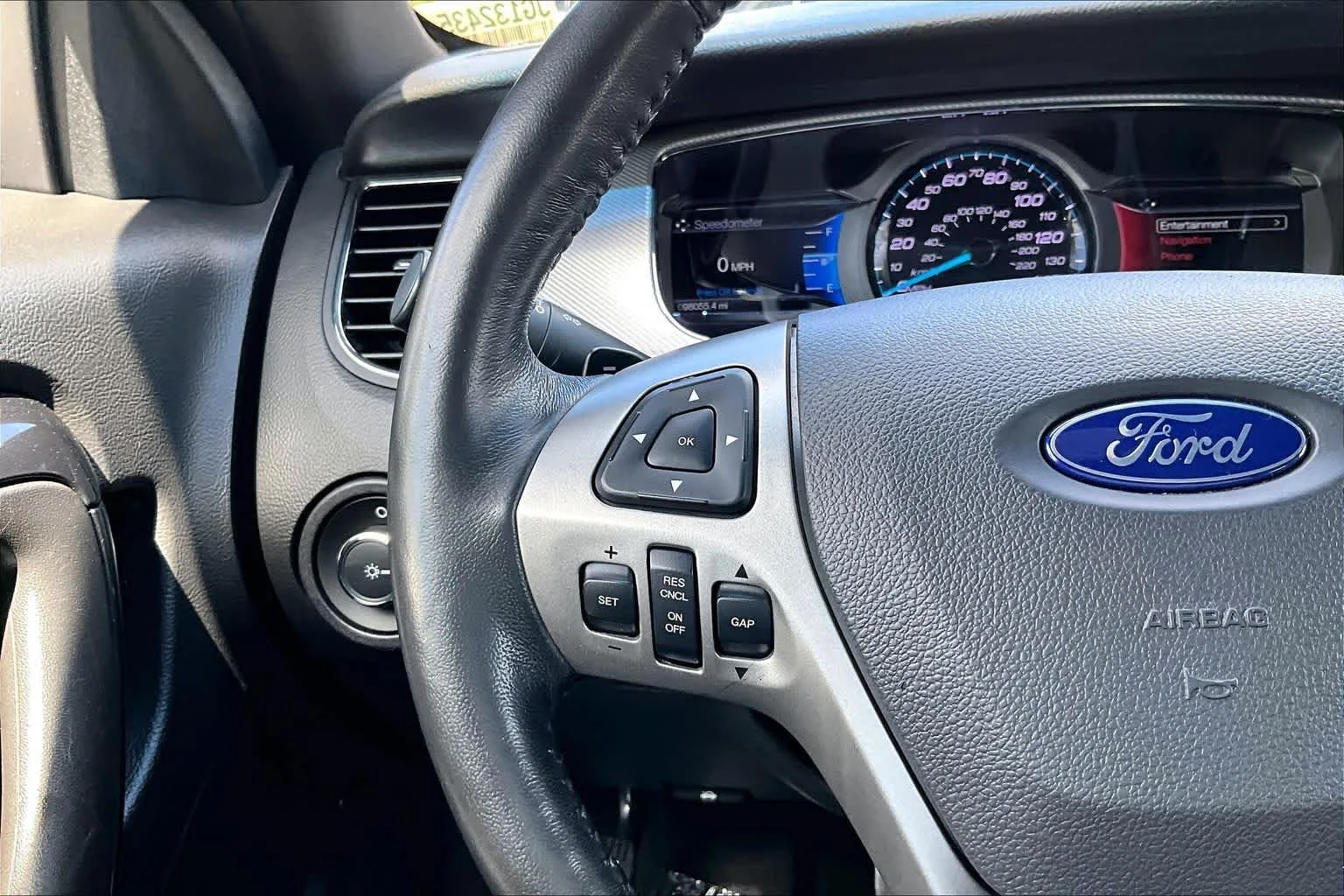 Used 2018 White Platinum Metallic Tri-Coat Ford SHO image 24